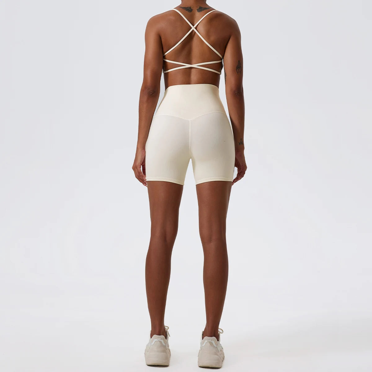 Yoga Clothing Push Up Gym Shorts Womens High Waist Sports Leggings Workout Cycling Shorts