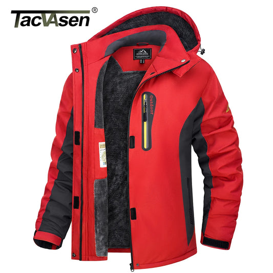Winter Ski Jackets Womens Hiking Trekking Thicken Fleece Snow Jacket Outdoor Warm Windproof Windbreaker Outwear Parka - The Clothing Company Sydney