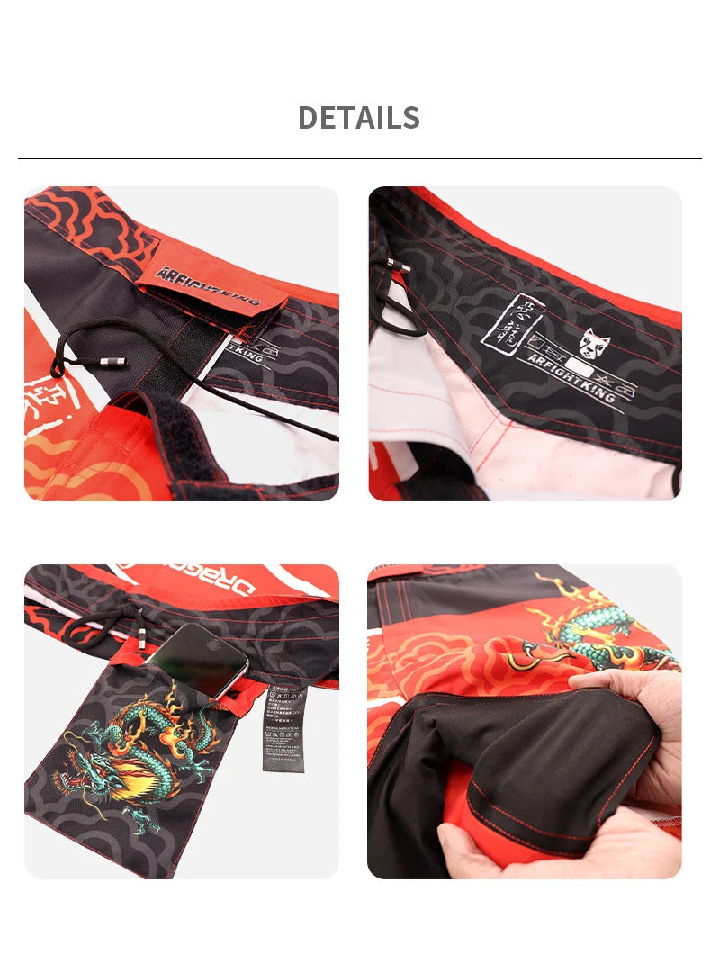 MMA Shorts Tiger Muay Thai Pants Kickboxing Boxing Training Trunks Fitness Gym Mixed Martial Arts Jiu Jitsu Fight Wear The Clothing Company Sydney