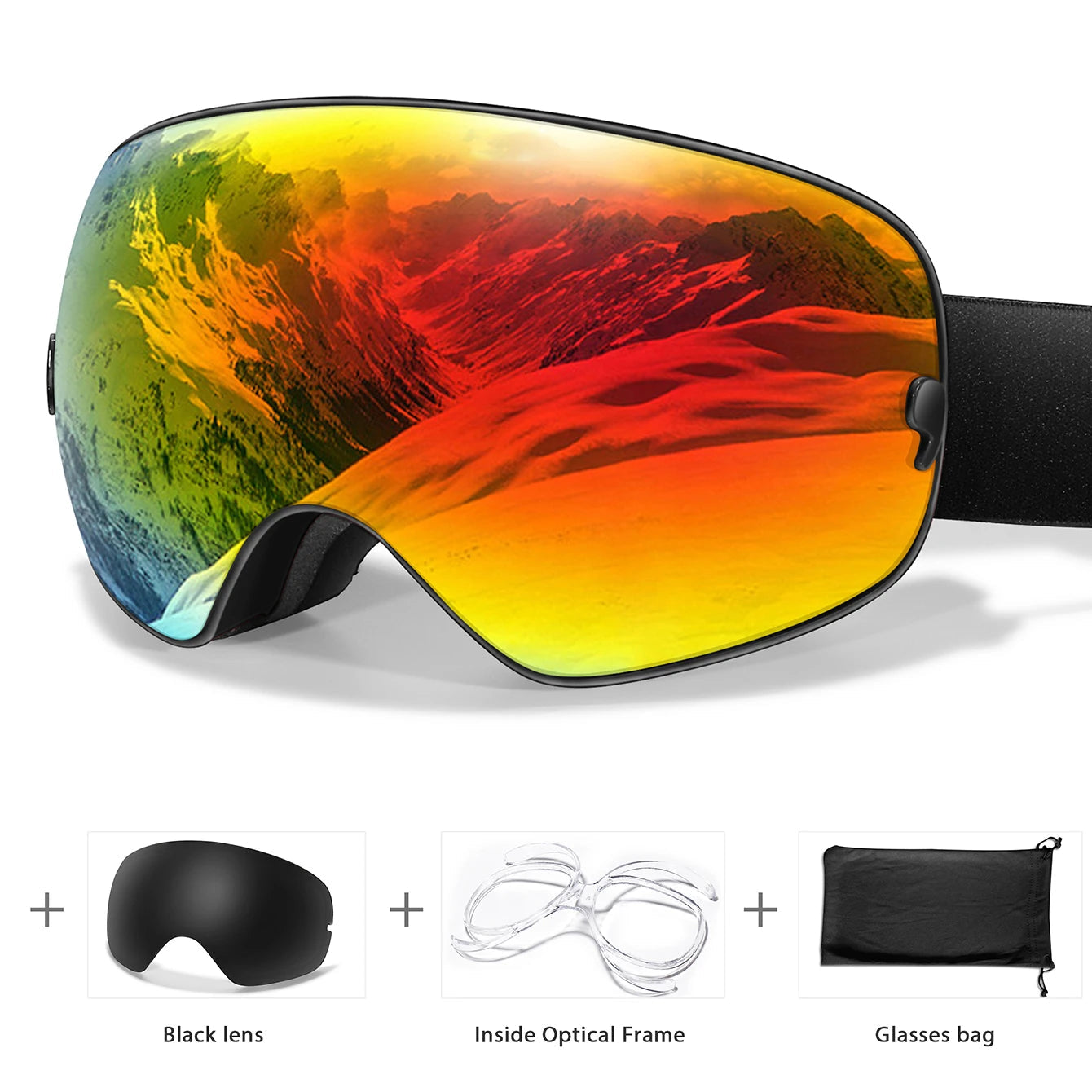 Sports Ski Anti-fog Snow Goggles The Clothing Company Sydney