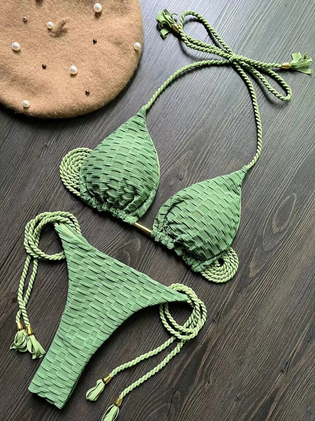 2 Piece Bikini Set Swimsuit Women Swimwear Push Up Thong Bathing Suit Beach Wear Bathers The Clothing Company Sydney