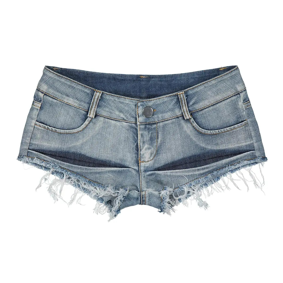 Women's Low Waist Pants Summer Fashion Casual Jeans Denim Shorts - The Clothing Company Sydney