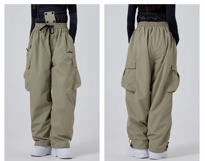 Unisex Baggy Snow Ski Cargo Pants The Clothing Company Sydney