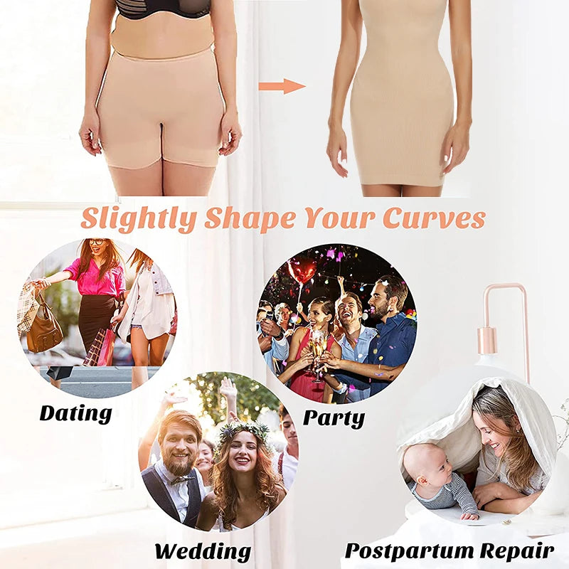 Seamless Shapewear Control Slips for Under Dresses Women Body Shaper Cami Slip - The Clothing Company Sydney