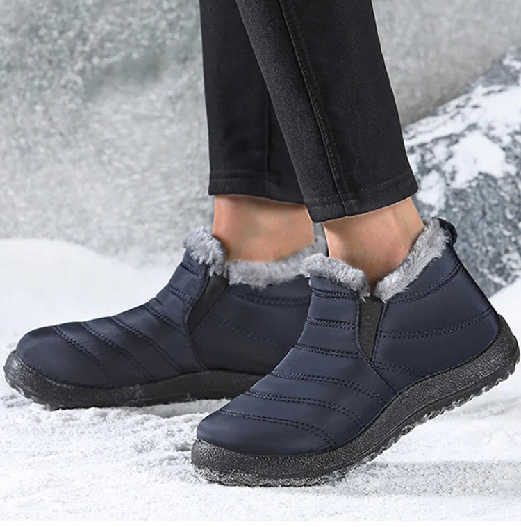 Men's Winter Snow Slip On Anke High Boots The Clothing Company Sydney
