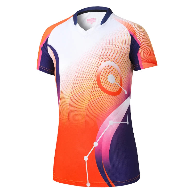 Women's Tennis Volleyball Badminton Golf Shirts Custom Table 3D Print Quick Dry Running Short Sleeve Polyester Yoga Training Gym Tee The Clothing Company Sydney