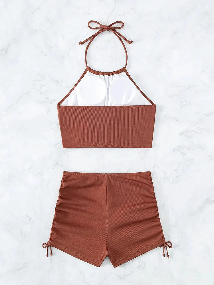 Summer Black Swimsuits Tankini Sets Swimwear Sports Beach Wear Two-Piece Bathing Suits Pool Women's Swimming Suits The Clothing Company Sydney