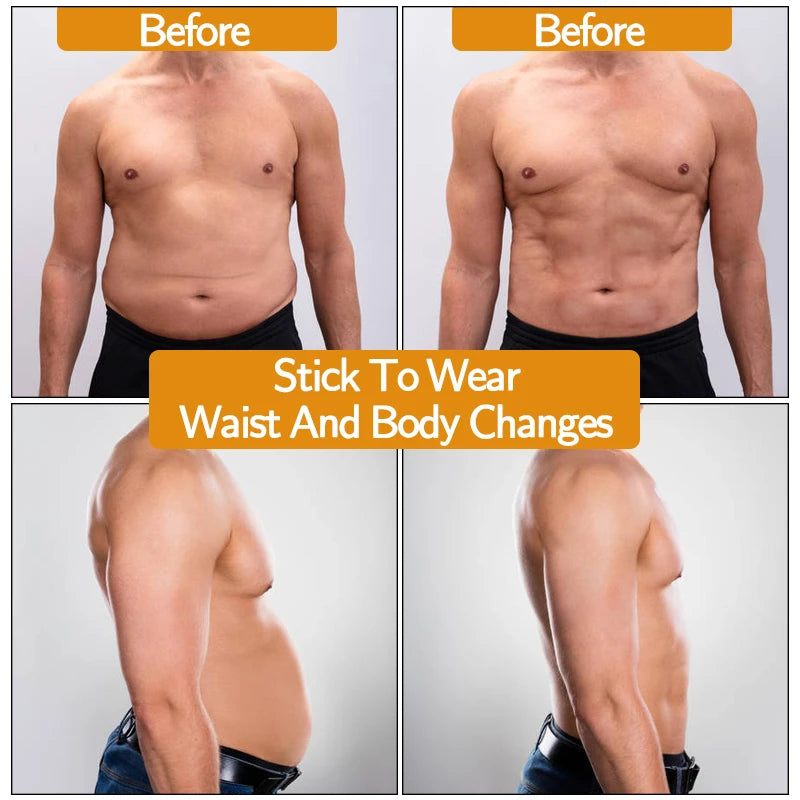 Men's Body Shaper Vest Shirt Abs Gym Workout Compression Tank Top Sleeveless Shapewear - The Clothing Company Sydney