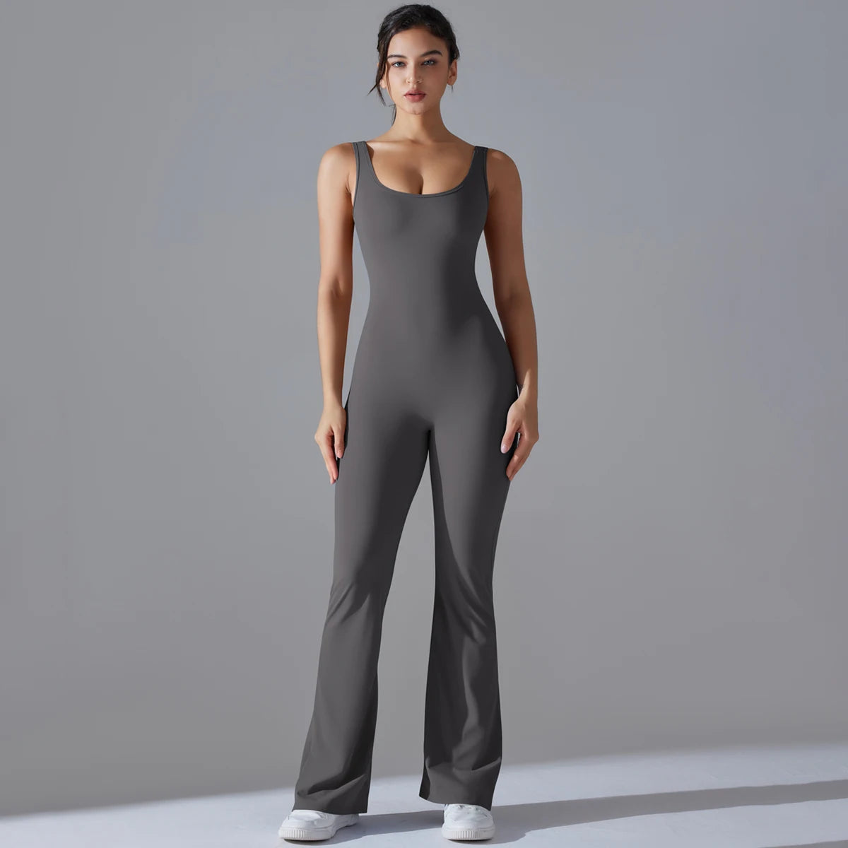 V Back Jumpsuit Gym Set Women Training Yoga Suit Sportswear Sports Fitness Rompers Stretch Workout Bodysuits The Clothing Company Sydney