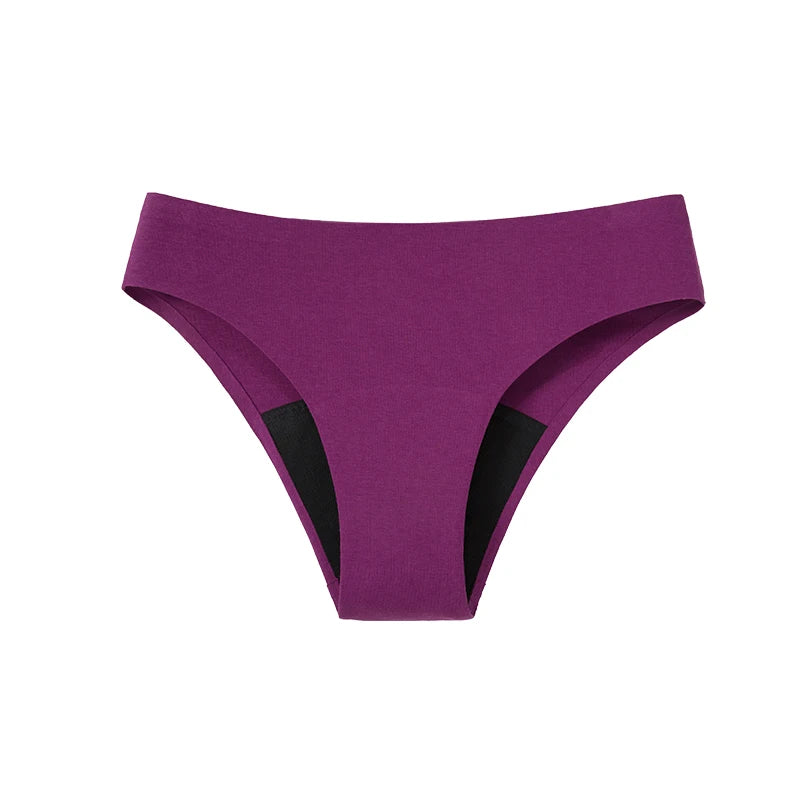 3 Pack Seamless Cotton Menstrual Panties 4-Layer Leakproof Fast Absorption Period Panties Mid-Rise Incontinence Underwear The Clothing Company Sydney