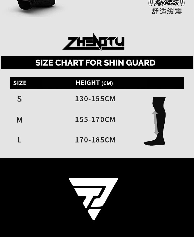 Adult Kids Cotton Boxing Shin Guards MMA Instep Ankle Protector Foot Protection Kickboxing Pad Muaythai Training Leg Support Protectors The Clothing Company Sydney