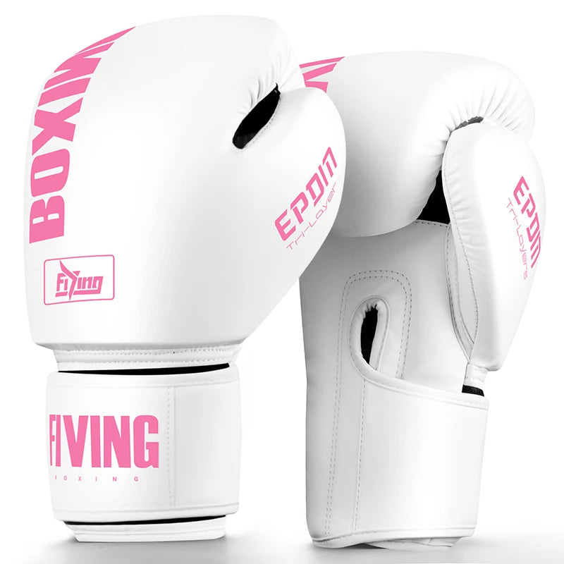 Boxing Gloves PU Leather Muay Thai MMA Sandbag Training Gloves For Men Women The Clothing Company Sydney