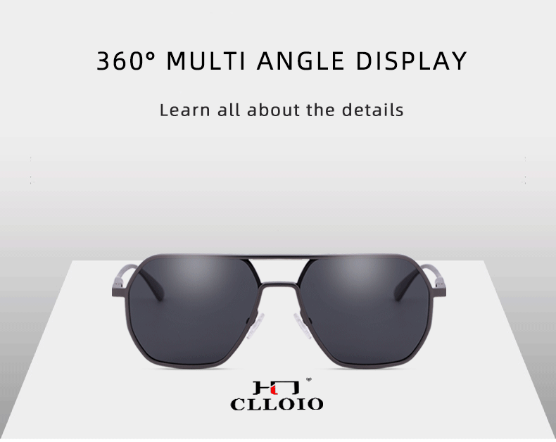 Fashion Aluminum Photochromic Sunglasses Men Women Polarised Sun Glasses Chameleon Anti-glare Driving Sunglasses - The Clothing Company Sydney