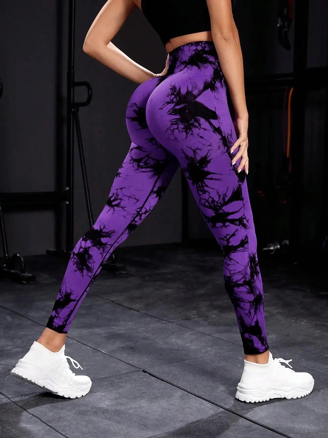 Tie Dye Yoga Pants Sport Leggings Women Seamless High Waist Push Up Tights Fitness Workout Gym Clothing The Clothing Company Sydney