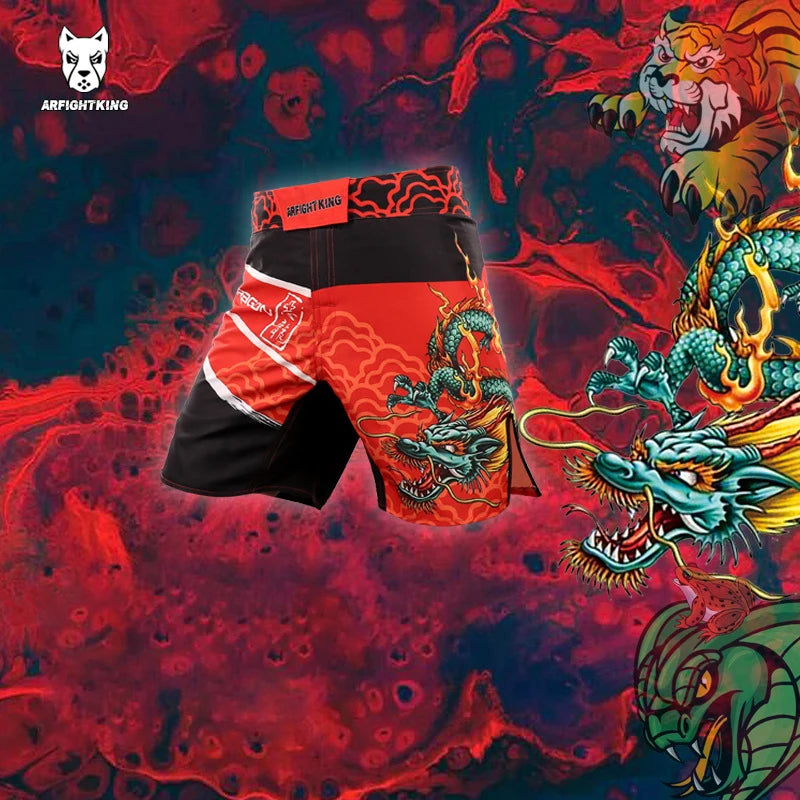 MMA Shorts Tiger Muay Thai Pants Kickboxing Boxing Training Trunks Fitness Gym Mixed Martial Arts Jiu Jitsu Fight Wear The Clothing Company Sydney