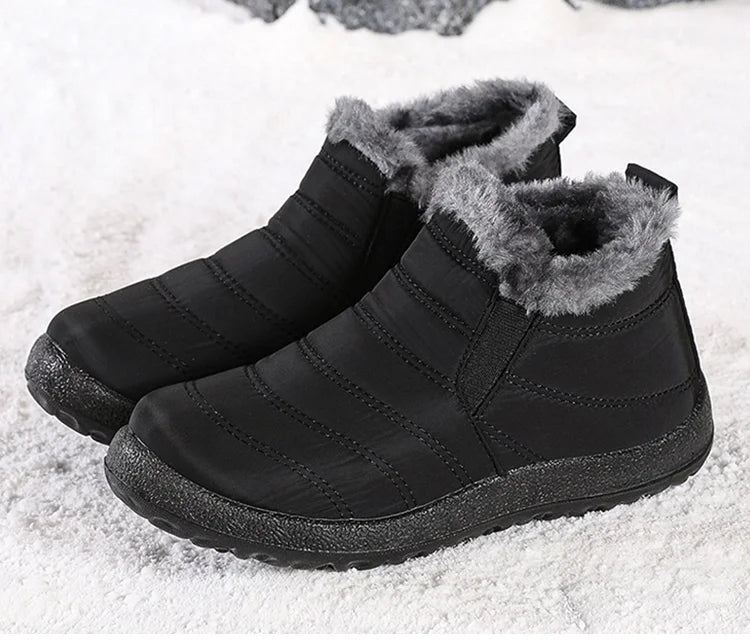 Men's Winter Snow Slip On Anke High Boots The Clothing Company Sydney