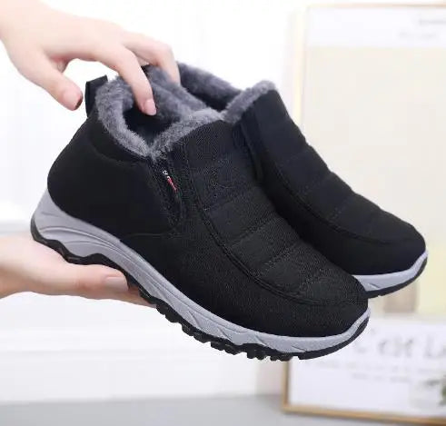 Unisex Winter Plush Snow Slip On Boots The Clothing Company Sydney