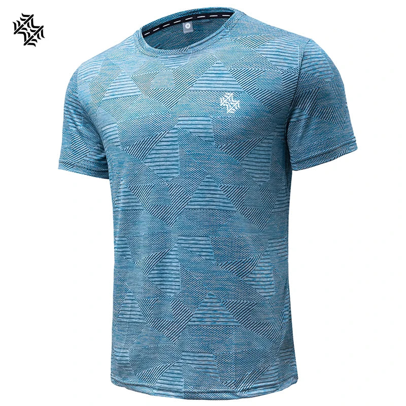 Unisex football style Outdoor running fitness loose short sleeve T-shirt Breathable quick drying casual Gym Tops The Clothing Company Sydney