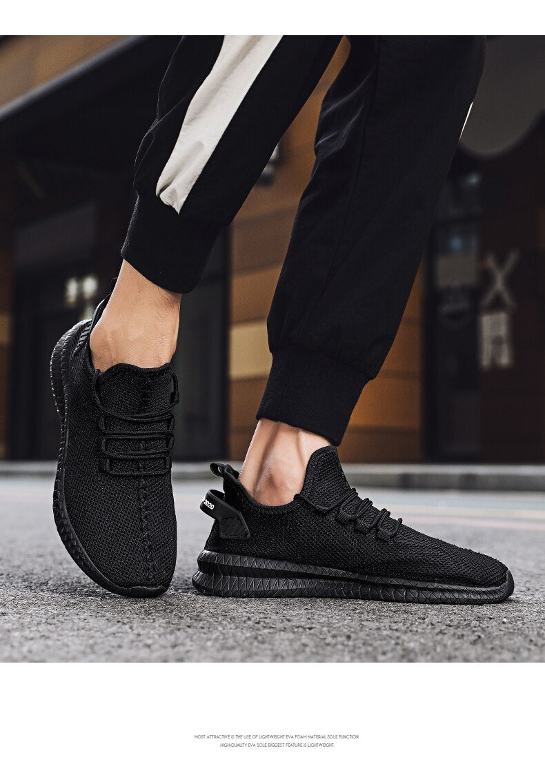 Men Shoes Breathable Mesh Running Shoes Slip On Walking Sneakers The Clothing Company Sydney