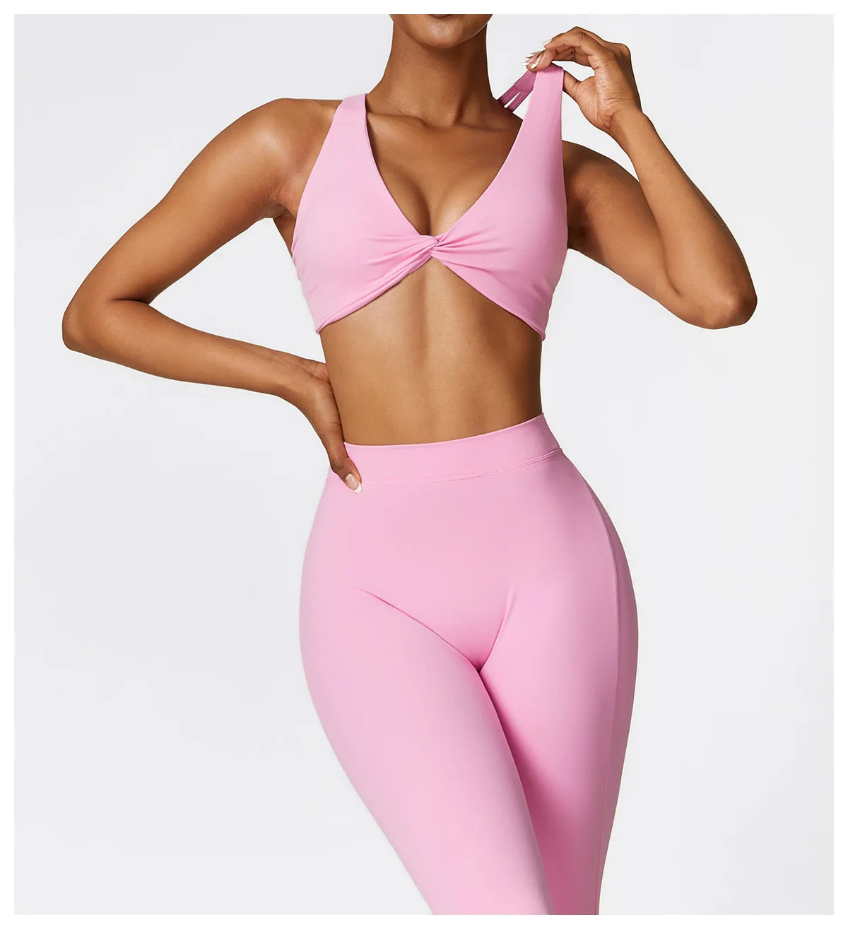 Women's Gym Yoga Pants Rear V-Shaped Peach Fitness High Waist Long Pants Women Hip Push UP Women's Flared Pants - The Clothing Company Sydney