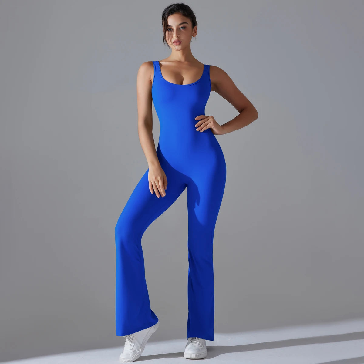 V Back Jumpsuit Gym Set Women Training Yoga Suit Sportswear Sports Fitness Rompers Stretch Workout Bodysuits The Clothing Company Sydney