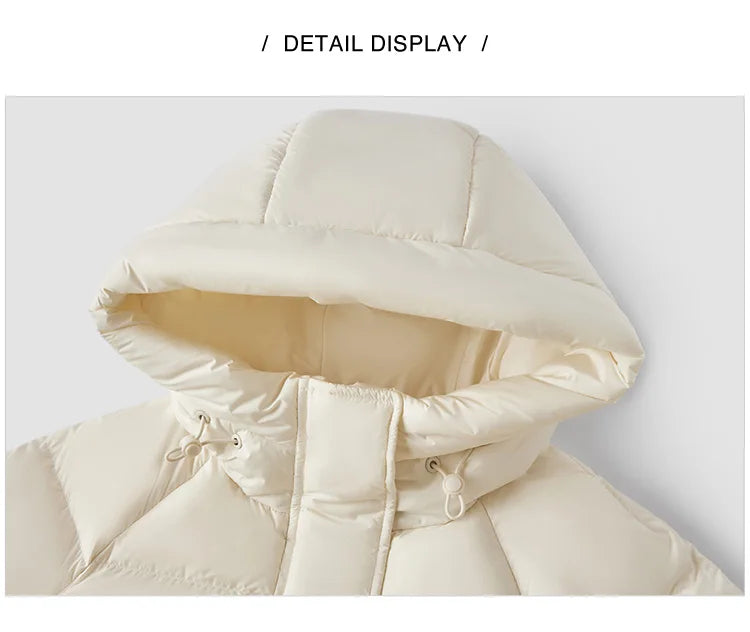 Women's Hooded Puffer Down Jacket The Clothing Company Sydney