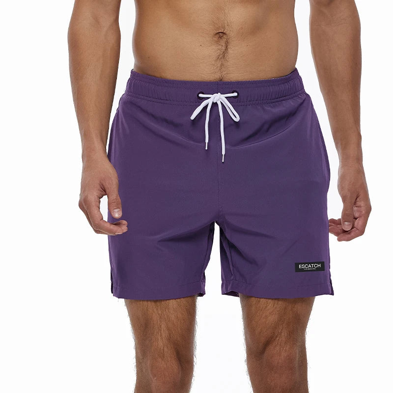 Men's Summer Swimming Board Shorts Sport Breathable Elastic Waist Mesh Liner With Pocket Shorts Swim Trunks The Clothing Company Sydney