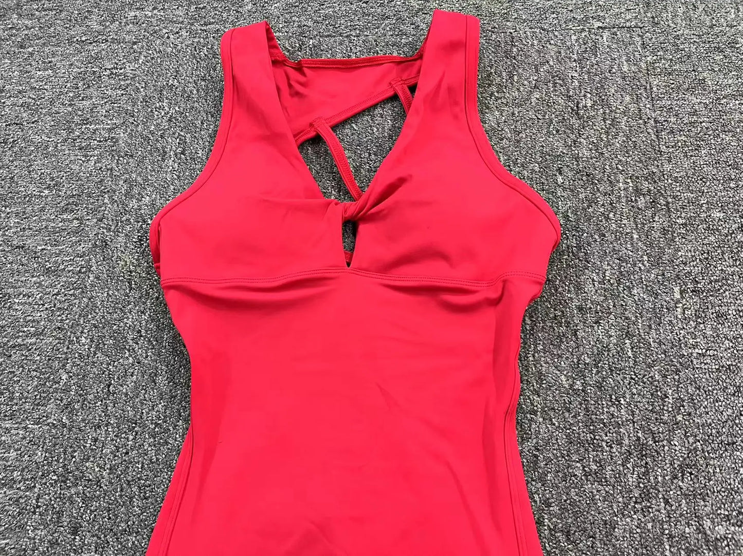 Women's Padded Jumpsuit Sport Yoga Set Bodysuit Fitness Wear Gym Sportswear High Elastic Workout Running Clothes - The Clothing Company Sydney