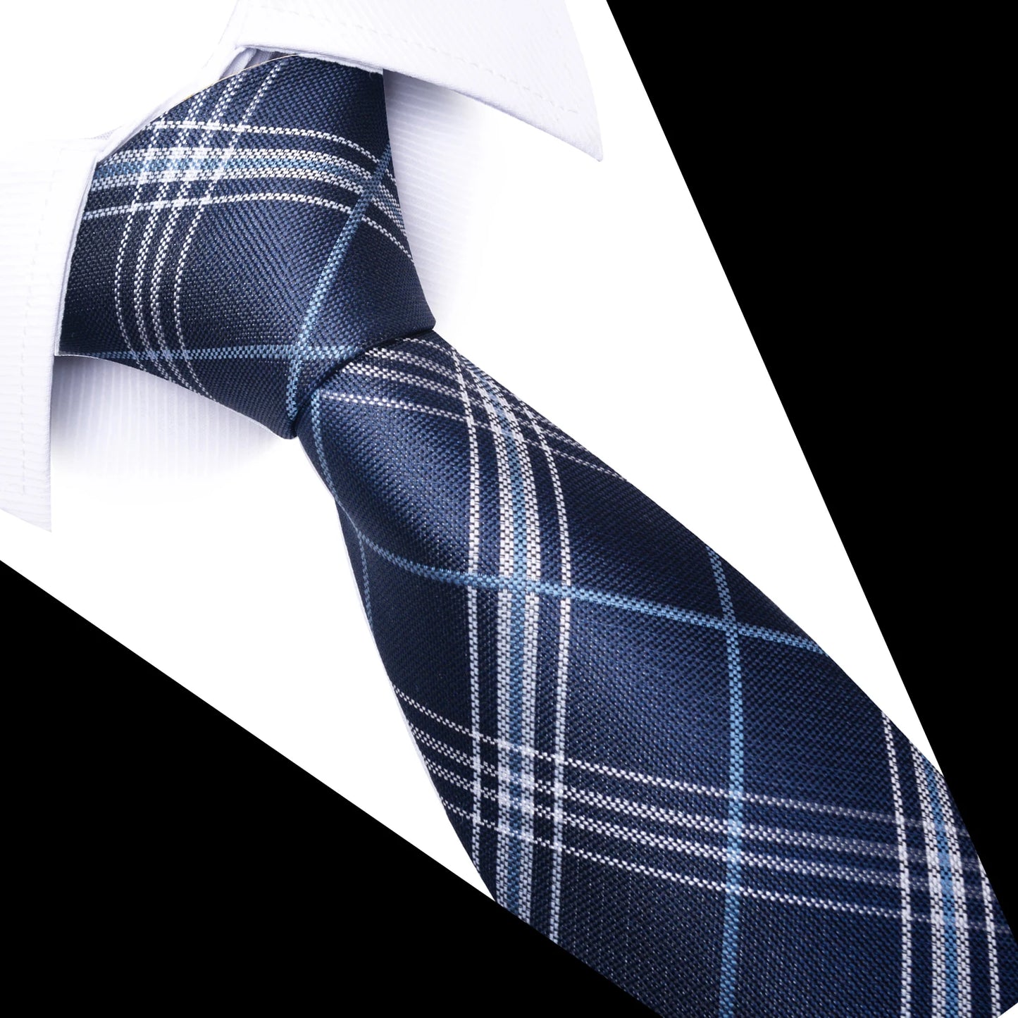 Necktie Man Dark Blue Wedding Accessories Dot Performance Tie Men Necktie Cravat - The Clothing Company Sydney