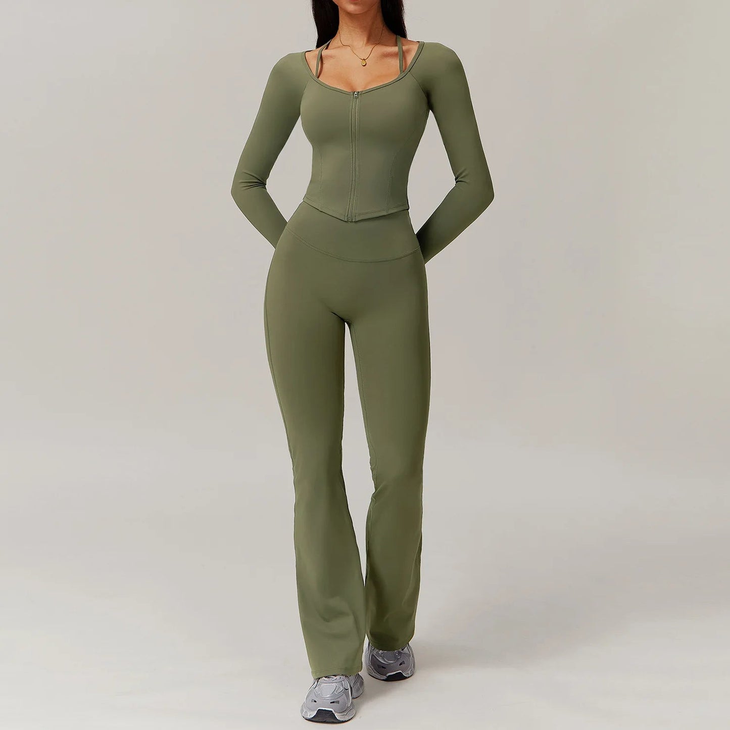 2 Piece Sportswear Yoga Set Gym Clothes Tracksuits Women's Fitness Set Athletic Wear Sports Bra Leggings Outfit The Clothing Company Sydney