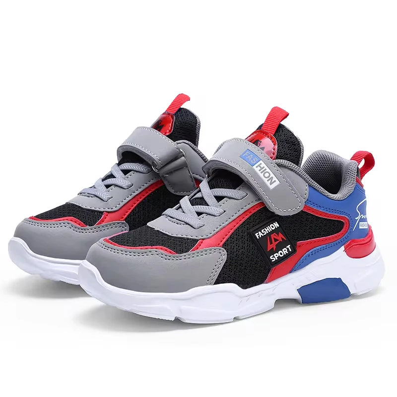 Kids’ Breathable Summer Sneakers – Hook & Loop Mesh Running Shoes for Boys & Girls The Clothing Company Sydney