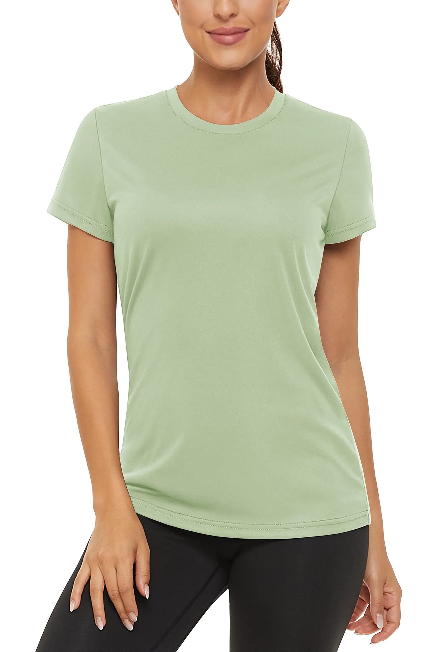 Summer Casual T-shirts UPF 50+ Quick Dry Womens Skin Sun Protection T-shirt Outdoor Running Swim Athletic T shirts Tops - The Clothing Company Sydney