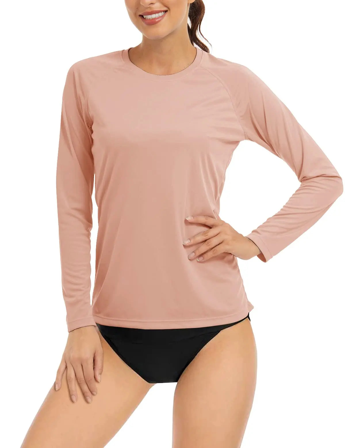 UPF 50+ Sun/Skin Protection Quick Dry T-Shirts Womens Long Sleeve Outdoor Performance Tee Shirts Summer Casual Tops The Clothing Company Sydney