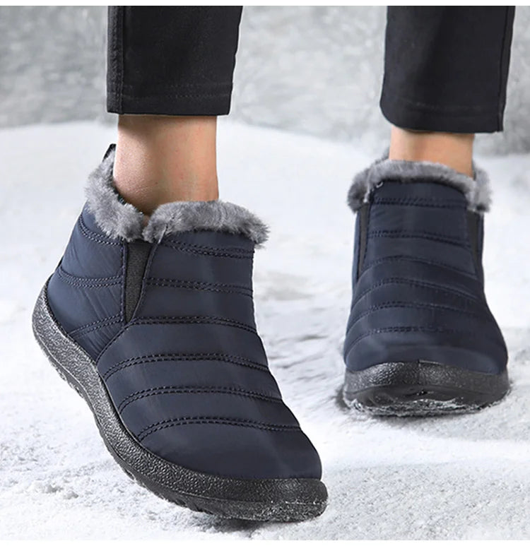 Men's Winter Snow Slip On Anke High Boots The Clothing Company Sydney