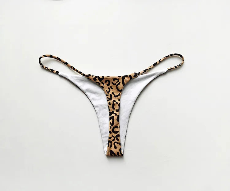 Cotton G String Leopard Women Panties Flower Sexy Briefs Thong Low Waist T-back Underwear Seamless Femlae Lingerie Size S-XXL The Clothing Company Sydney