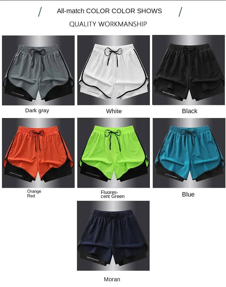 2 Layered Gym Running Shorts The Clothing Company Sydney