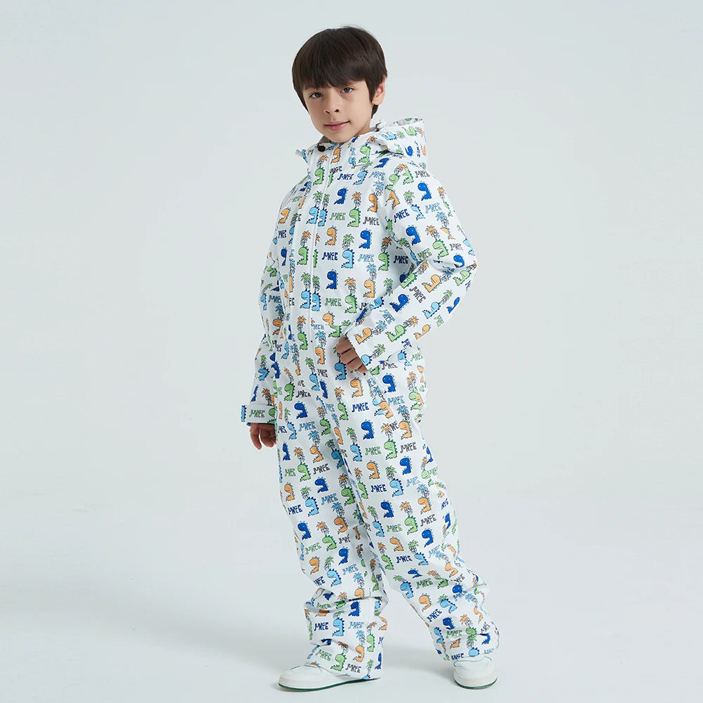 Children's Jumpsuit Ski Wear Snow Suit Snowboarding Clothing Windproof Waterproof Winter Outdoor Costumes For Boy's and Girl's The Clothing Company Sydney