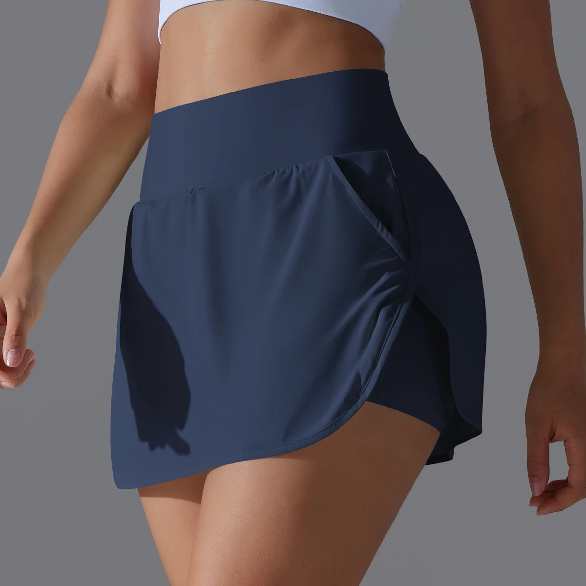 Women's Gym Running Shorts Quick Dry Gym Sport Shorts Fitness Jogging Workout Tennis Shorts With Pocket The Clothing Company Sydney