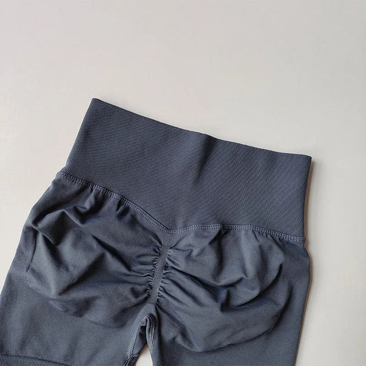 Women's Sports Shorts High Waist Running Yoga Fitness Activewear Shorts - The Clothing Company Sydney