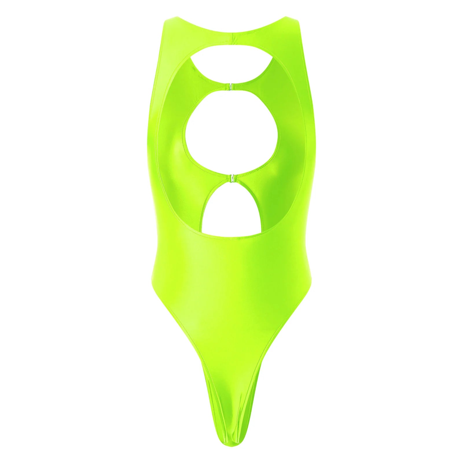 One Piece Womens Bodysuit High Cut Tight Monokini Summer Swimsuit Party Romper Swimwear - The Clothing Company Sydney