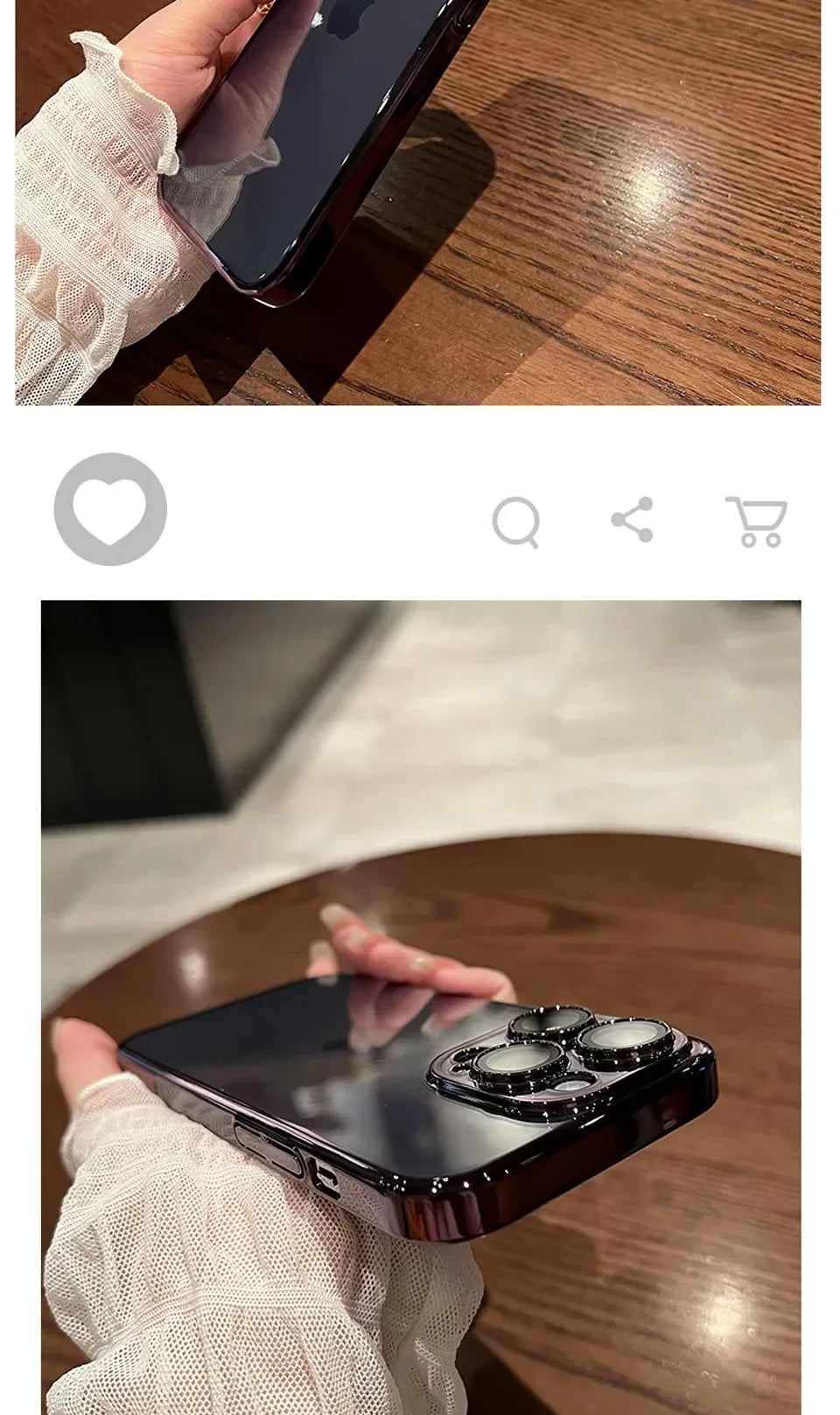 Plated Clear Case For IPhone 15 14 Pro Max Mini 15 Plus Shockproof Cover The Clothing Company Sydney