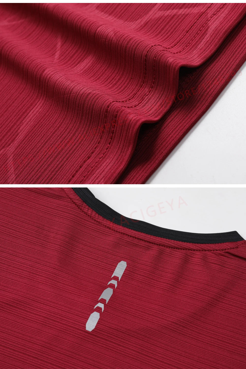 Breathable Print Shirts Running Sport Fashion Training Gym Lightweight Workout Quick Dry Short Sleeve Tops The Clothing Company Sydney