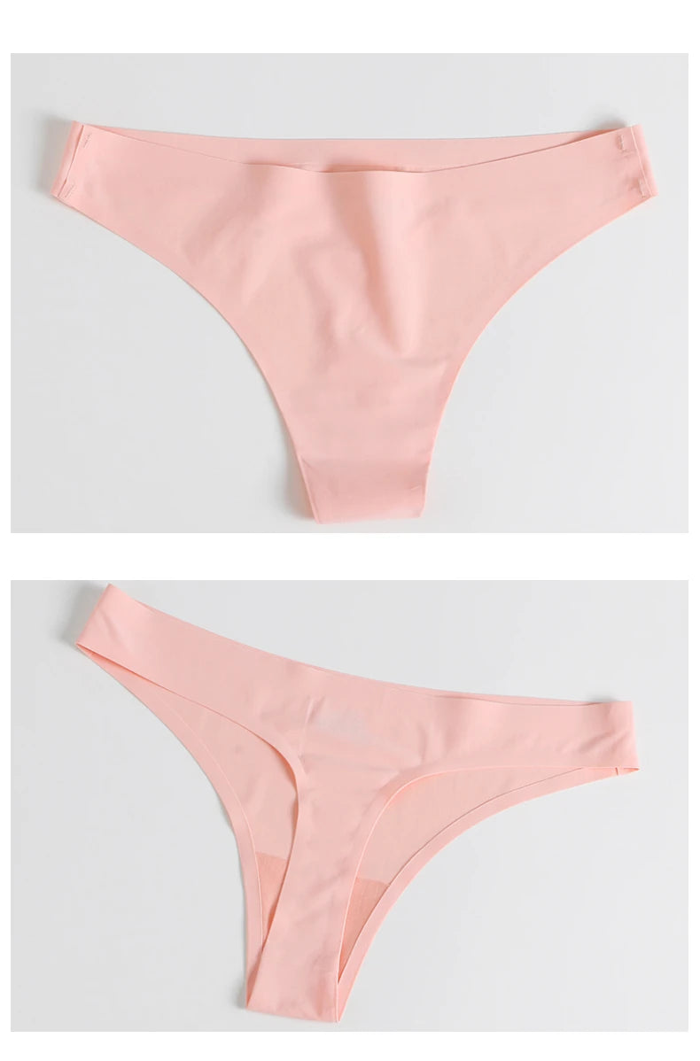 Seamless Thongs Women's Panties Underwear Sports G-String Cozy Lingerie Underpants Tanga T-Back - The Clothing Company Sydney