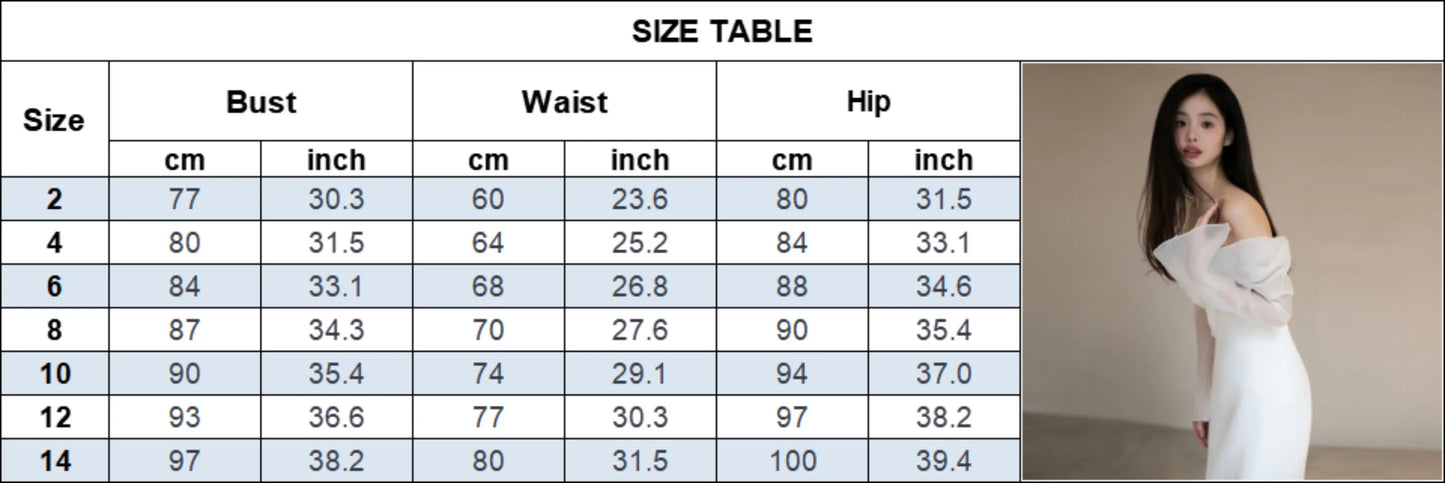 One Shoulder Satin Light Wedding Dress with Simple and Slim Fit Sweet Long Sleeved Bride Evening Gown - The Clothing Company Sydney