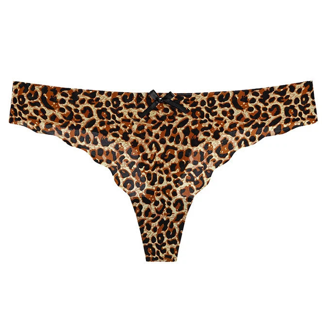 Floral Print Lingerie Leopard seamless Women G String Intimates Underwear Briefs Panties Thong The Clothing Company Sydney