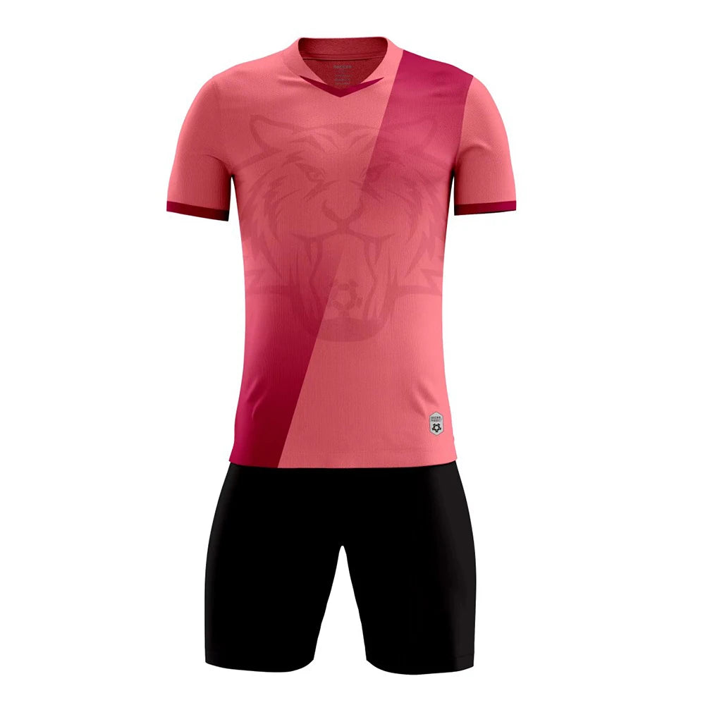 Men's Women's Kids Football Jersey Shorts Set Custom Soccer Uniform Outfit Kids School Team Training Kit The Clothing Company Sydney