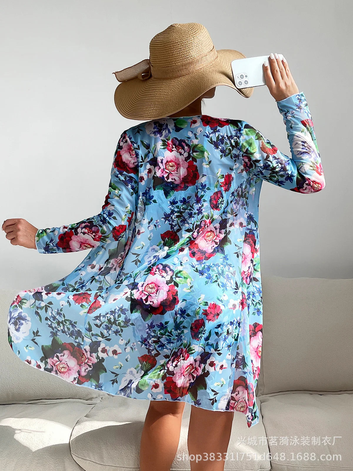 3 Piece Summer Print Swimsuits Tankini Sets Swimwear Beach Wear Bathing Suits Pool Women's Swimming Suit - The Clothing Company Sydney