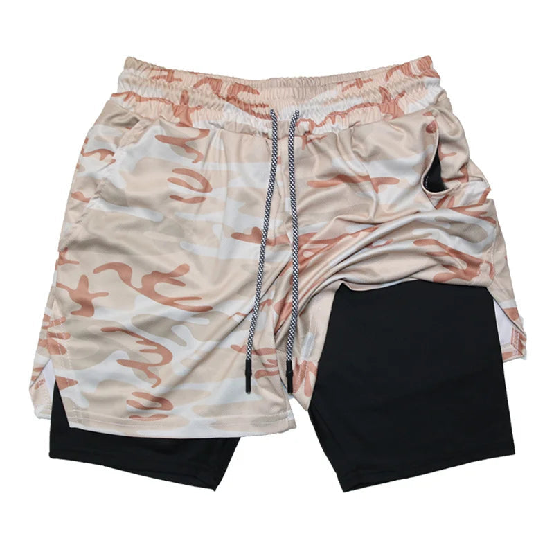 Men’s Multi-Pocket Workout Shorts – Lined Fitness, Running & Beachwear Shorts The Clothing Company Sydney