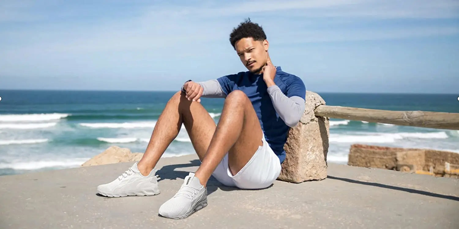 Men Vulcanized Walking Running Shoes Unisex Casual Lightweight Tennis Shoes Athletic Sports Shoes Breathable Fashion Sneakers The Clothing Company Sydney