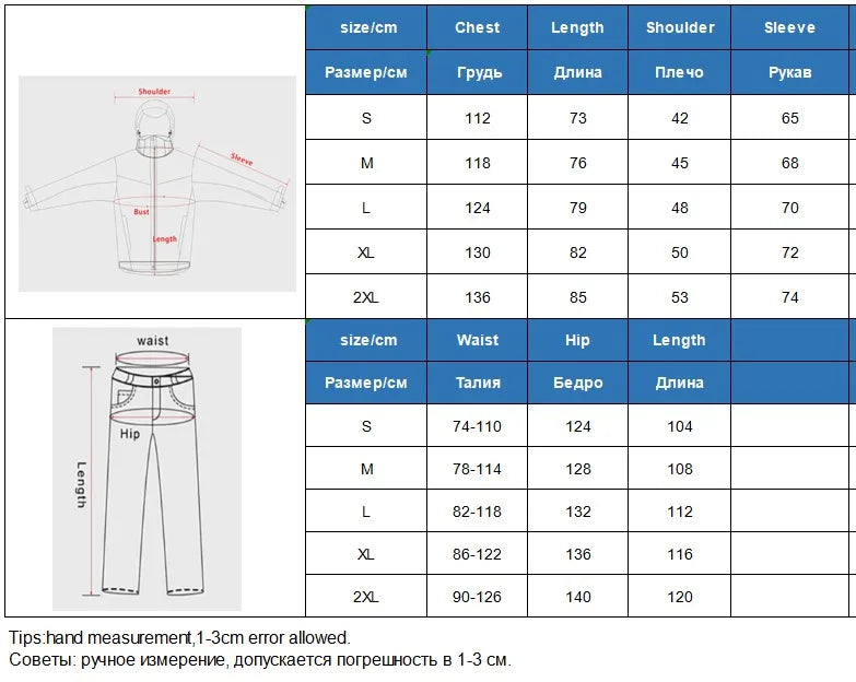 2 Piece Ski Sets for Women Ski Jackets and Pants Men Snowsuit Snowboard Coat Outfits Warm Hooded Waterproof Windproof Matching Set - The Clothing Company Sydney